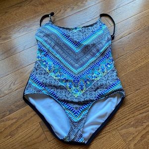 Patterned One piece swimsuit